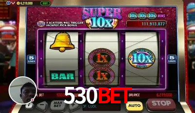 Interface moderna da plataforma 530bet